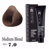 Hair color, Hair coloring, Ammonia, Medium blond hair color, 7.0 hair color