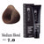 Hair color, Hair coloring, Ammonia, Medium blond hair color, 7.0 hair color