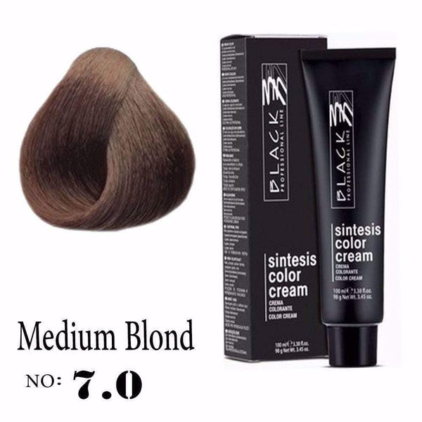 Hair color, Hair coloring, Ammonia, Medium blond hair color, 7.0 hair color