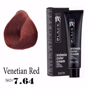 Hair color, Hair coloring, Ammonia, Venetian red hair color, 7.64 hair color