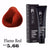 Hair color, Hair coloring, Flame red hair color, 5.66 hair color, Ammonia