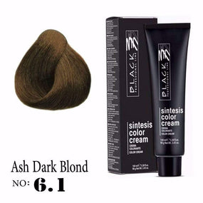Black Sintesis Color Cream Ash Dark Blonde 6.1 - Awarid UAE