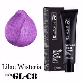 Hair color, Hair coloring, Ammonia, Lilac wisteria hair color, GLC8 hair color