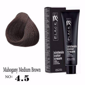 Hair color, Hair coloring, Ammonia, Mahogany medium brown color, 4.5 hair color