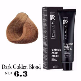 Black Sintesis Color Cream Dark Golden Blonde 6.3 - Awarid UAE