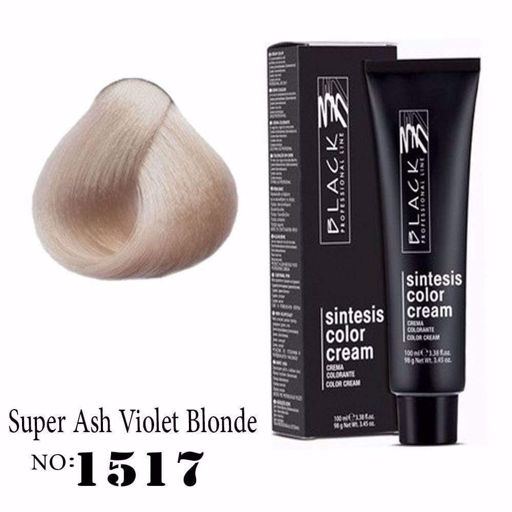 Black Sintesis Color Cream Super Ash Violet Blonde 1502/1517 - Awarid Uae