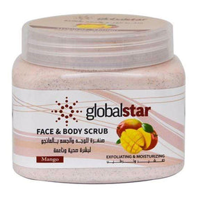 Globalstar Exfoliating Face & Body Scrub Mango 500ml - Awarid UAE