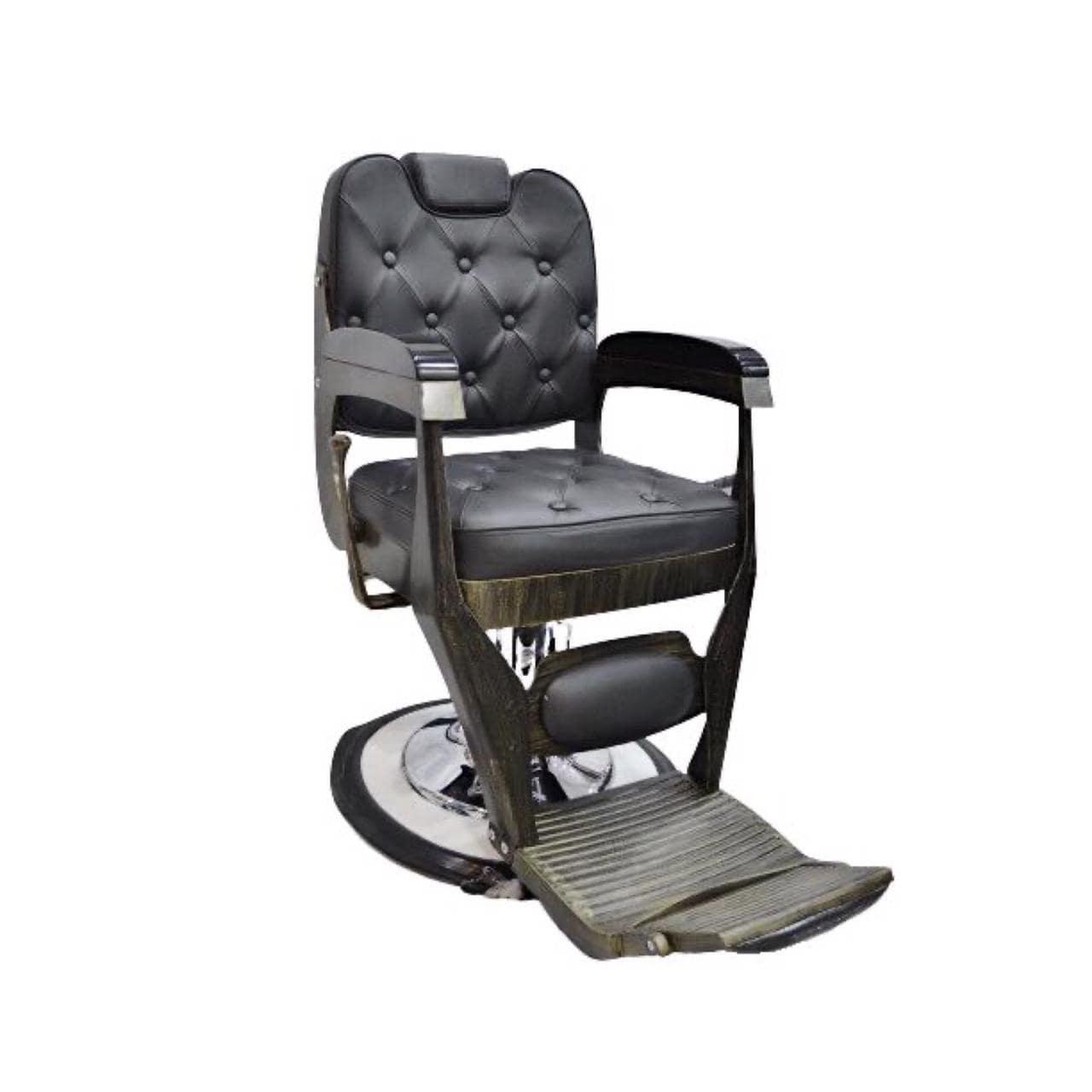 Black Professional Barber Chair BX-2912-2 - Awarid UAE