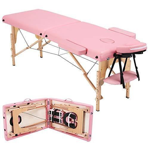 Globalstar Portable Massage Bed Pink WB760 - Awarid UAE