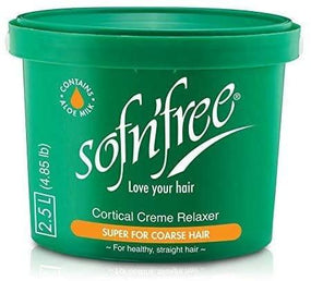 Sofn'free Cortical Creme Relaxer Super For Coarse Hair 2.5L - Awarid UAE