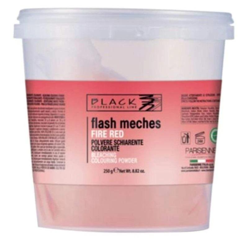 Black Flash Meches Bleaching Powder Fire Red 250g - Awarid UAE