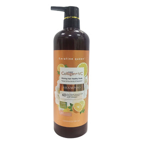 Keratine Queen Super Collagen & Vitamin C Shampoo 1000ml - Awarid UAE