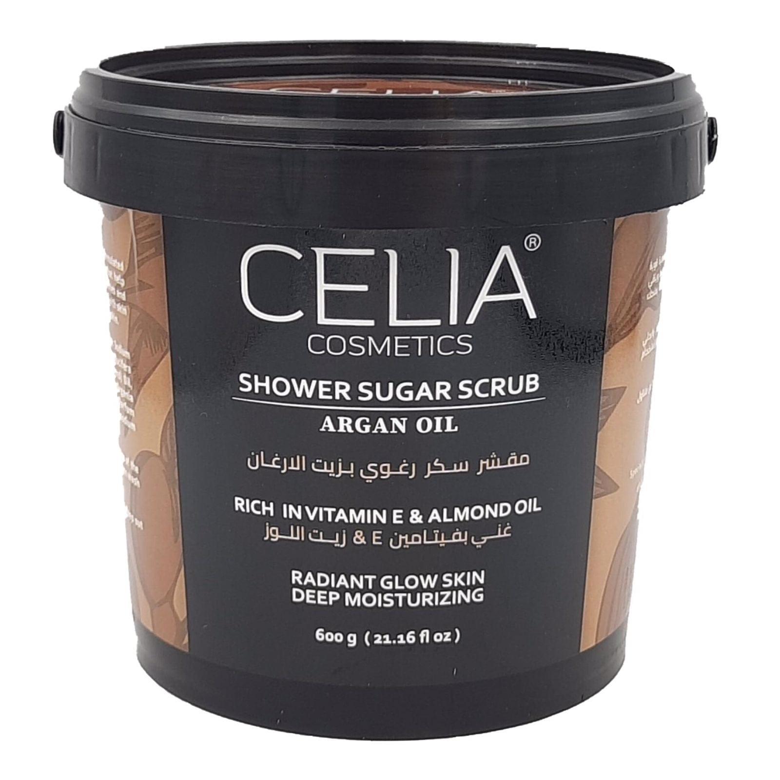 Celia Shower Sugar Scrub With Argan Oil 600g