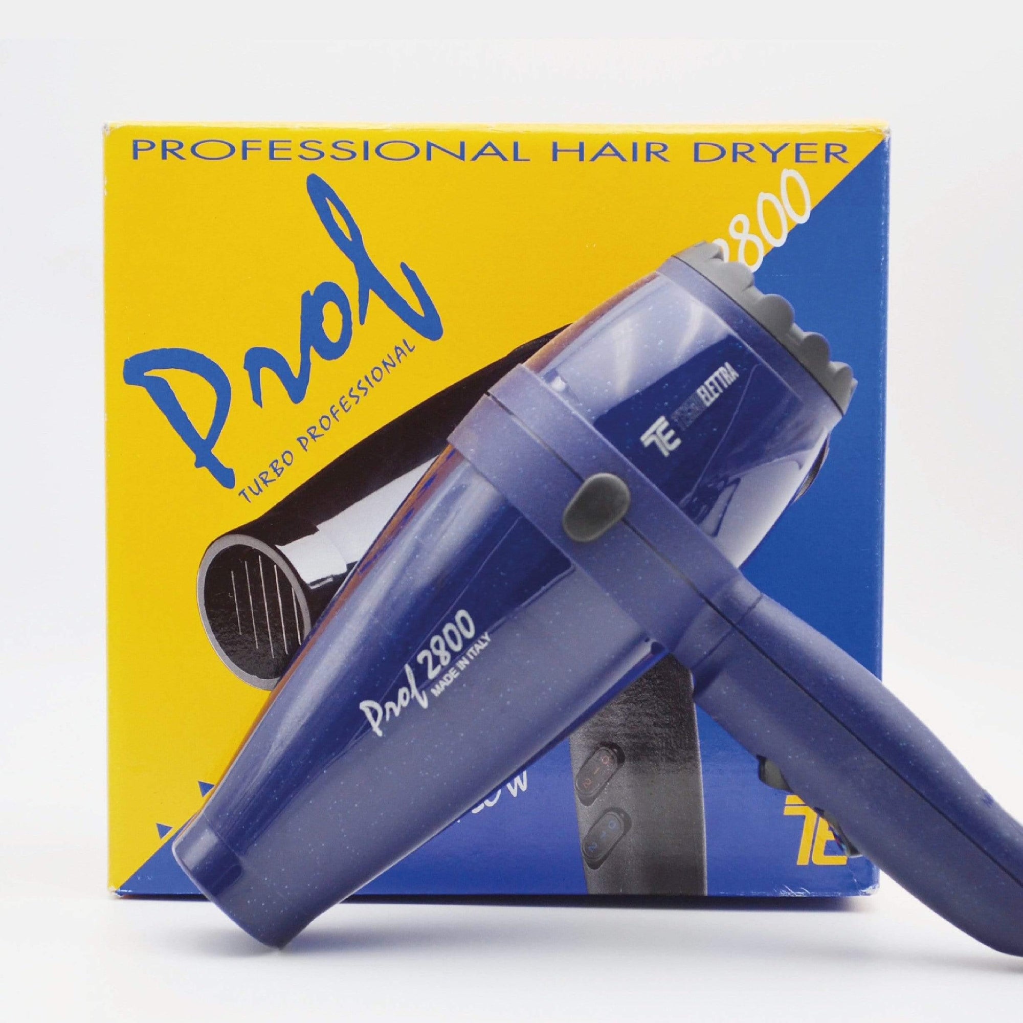 TC Prof Turbo Professional Hair Dryer 2800 Blue - Awarid UAE