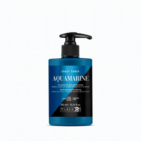 Black Hair Toner Semi Permanent Coloring Ammonia Free Aquamarine 300ml - Awarid UAE
