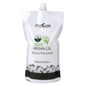 Maxcare Moroccan Organics Argan Oil Gloss Peroxide 9% 30 Volume 1000ml - Awarid UAE