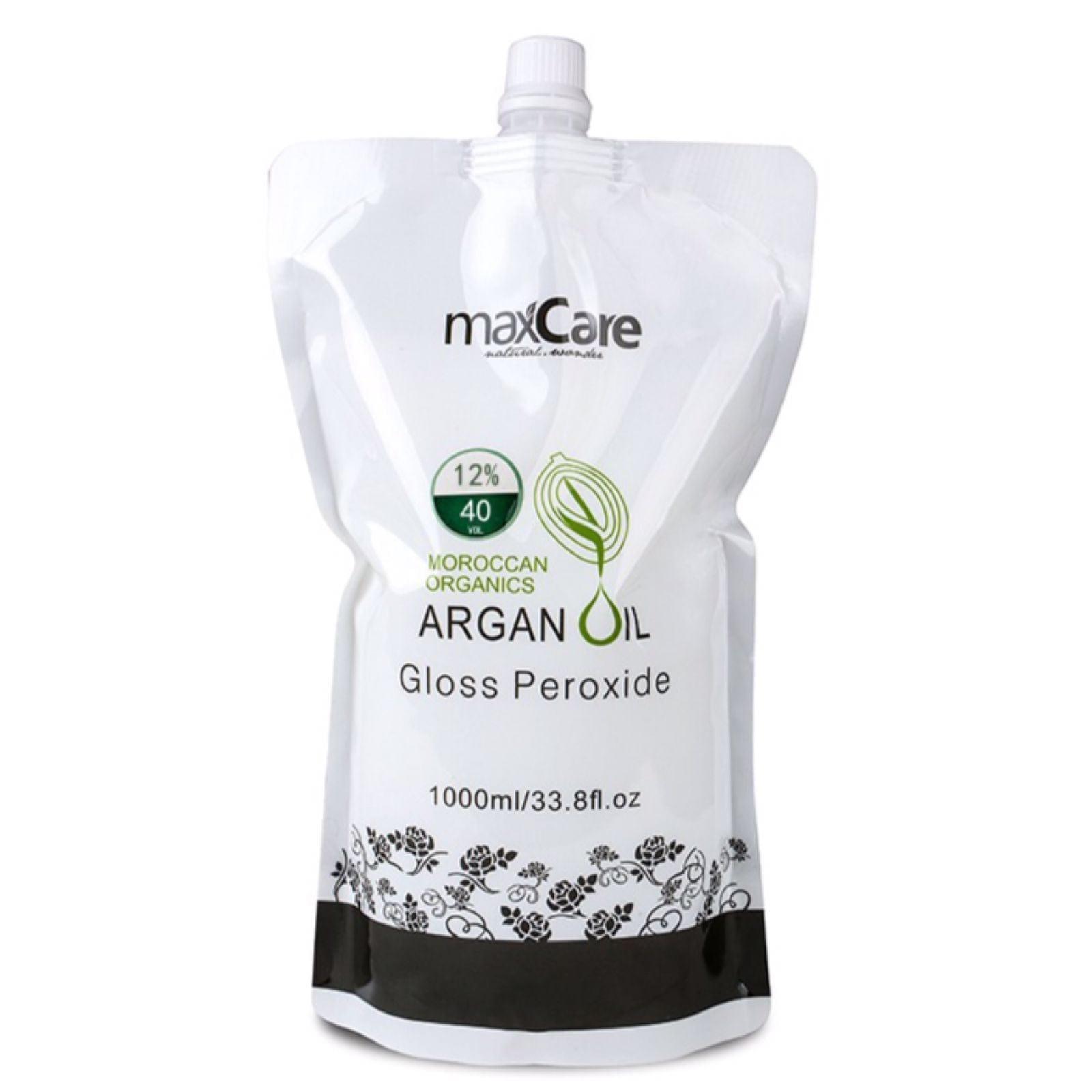 Maxcare Moroccan Organics Argan Oil Gloss Peroxide 12% 40 Volume 1000ml