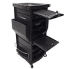 Globalstar Black Salon Trolley With Doors BS-X26T - Awarid UAE