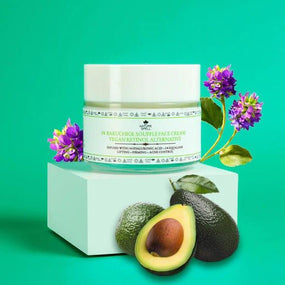 Nature Spell 1% Bakuchiol Souffle Face Cream Plant-Based Vegan Retinol Alternative 100ml - Awarid UAE