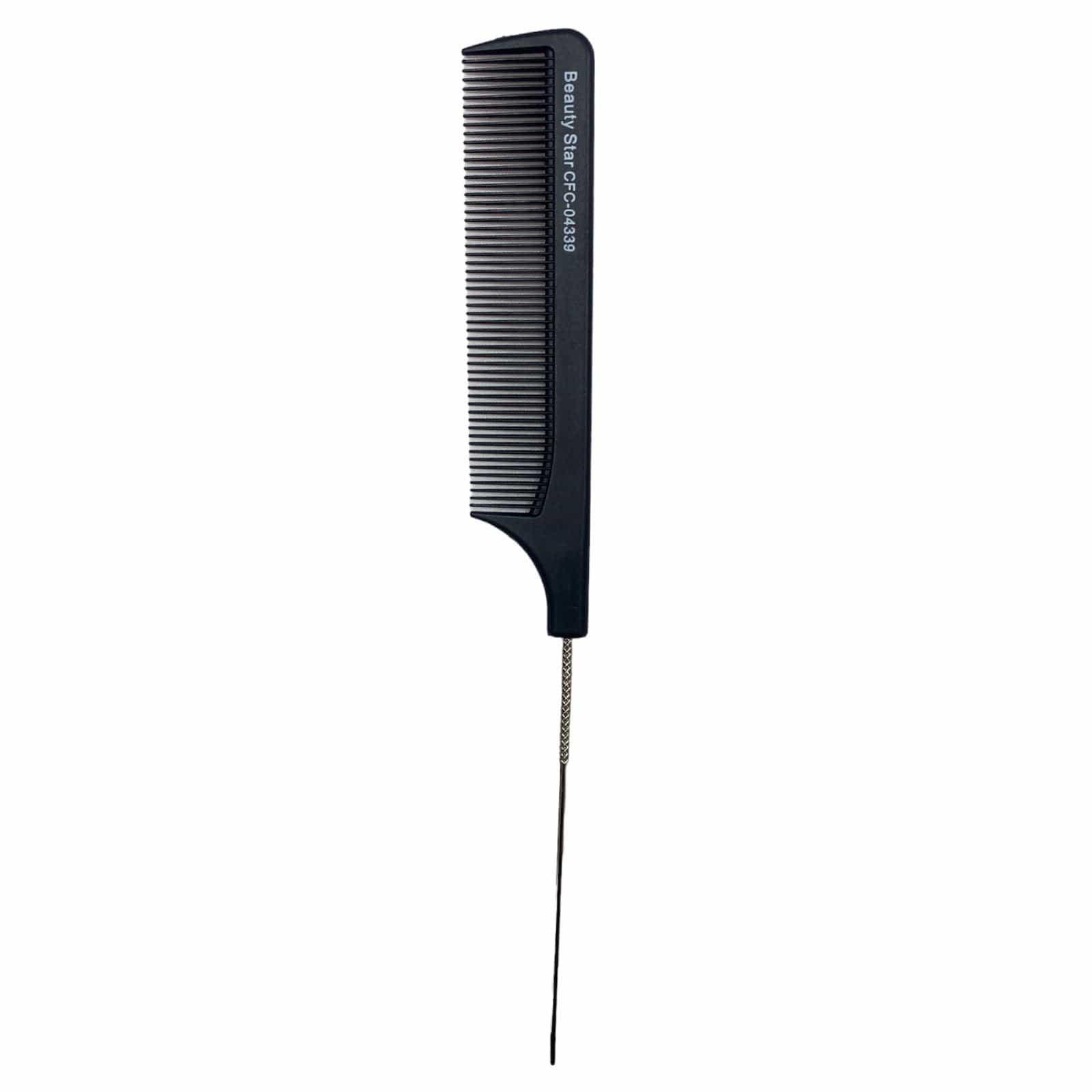 Beautystar Carbon Fiber Pin Tail Comb CFC-04339