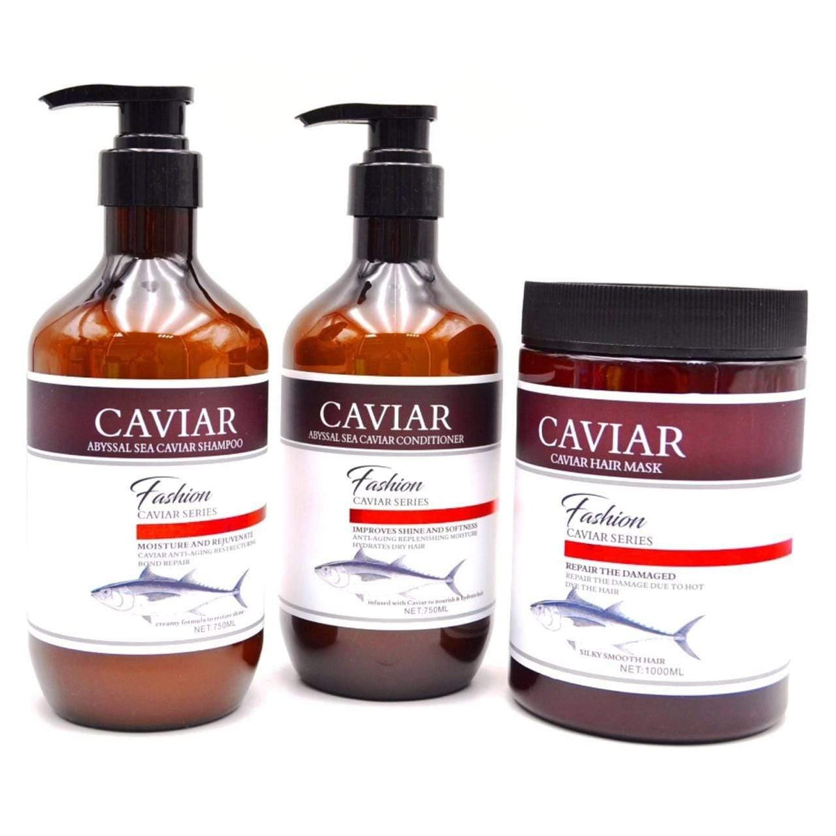 Caviar Fashion Damage Hair Repair Set 1x3 - Awarid UAE