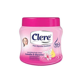 Clere Nourishing Lanolin And Glycerine Body Cream 125ml - Awarid UAE