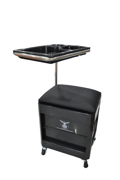 Black Professional Stool Chair For Manicurist BS-833 - Awarid UAE