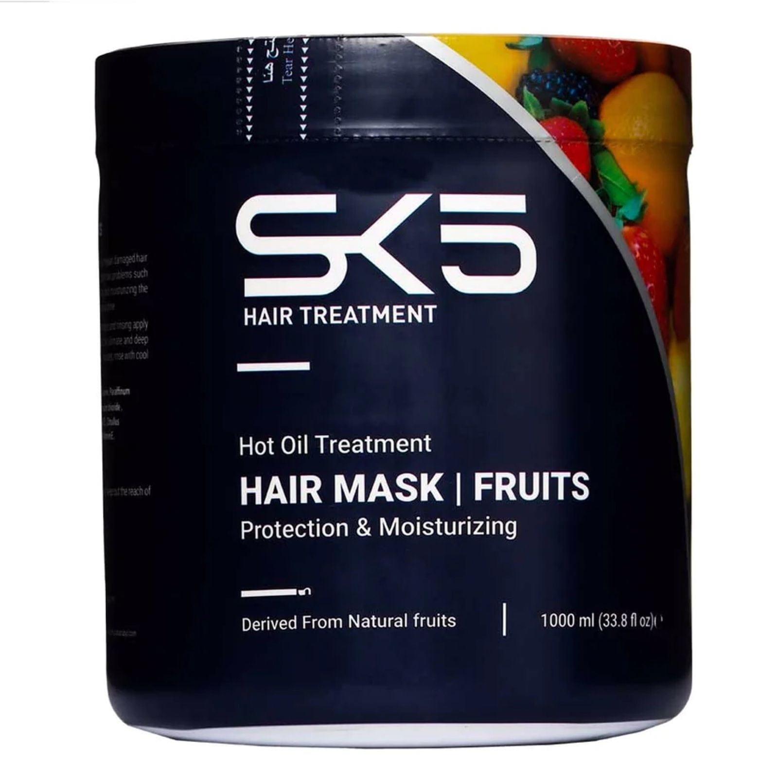 SK5 Hot Oil Treatment Mix Fruits Protection And Moisturizing Hair Mask 1000ml