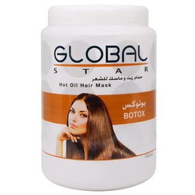 Globalstar Hot Oil Hair Mask Botox 1500ml - Awarid UAE