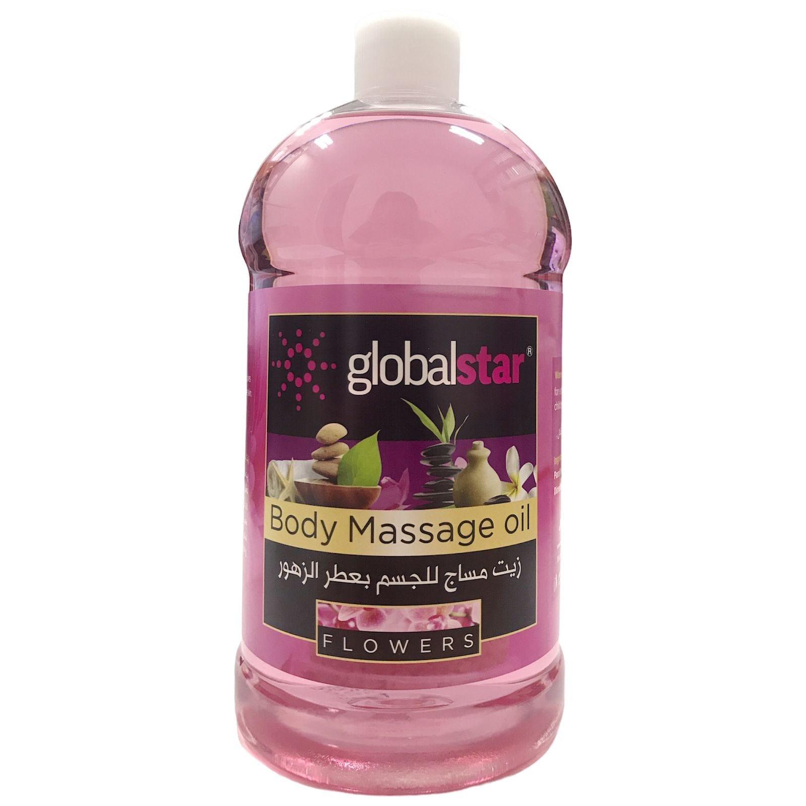Globalstar Body Massage Oil Flowers Extract 1000ml