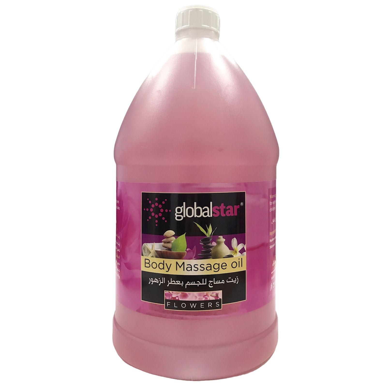 Globalstar Body Massage Oil Flowers Extract 3.8L