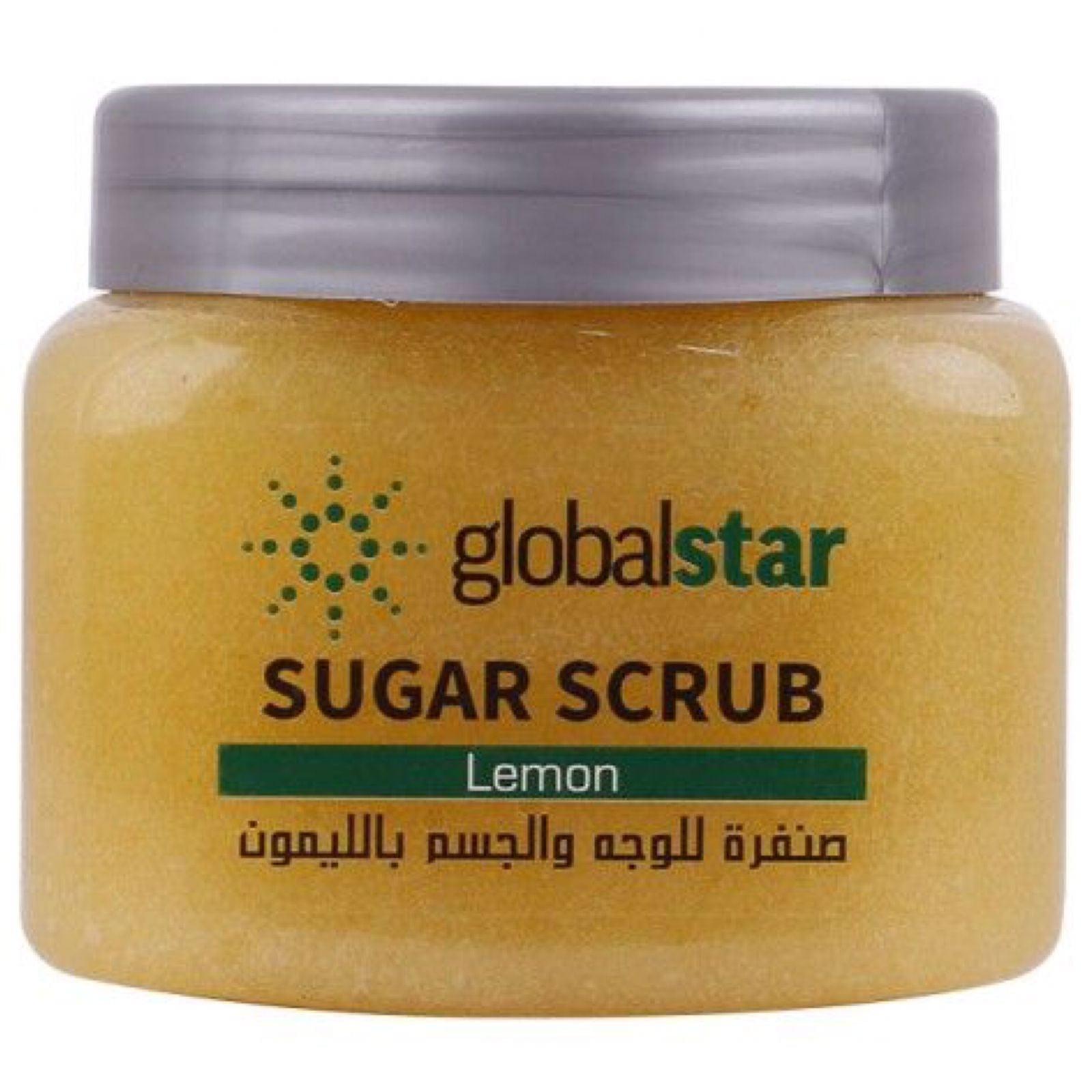 Globalstar Face & Body Sugar Scrub Lemon 600g