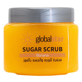 Globalstar Face & Body Sugar Scrub Banana 600g - Awarid UAE