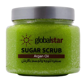 Globalstar Face & Body Sugar Scrub Argan Oil 600g - Awarid UAE