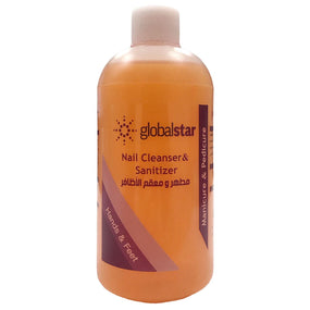 Globalstar Nail Cleanser & Sanitizer 500ml - Awarid UAE