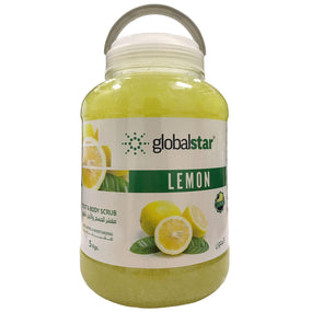 GlobalStar Exfoliating Foot And Body Scrub Lemon 5kg - Awarid UAE
