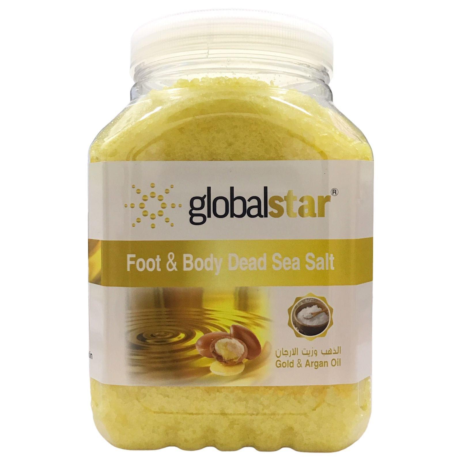 Globalstar Foot And Body Dead Sea Salt Gold & Argan Oil 2.8kg