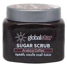 Globalstar Face & Body Sugar Scrub Arabica Coffee 600g - Awarid UAE