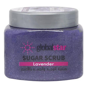 Globalstar Face & Body Sugar Scrub Lavender 600g - Awarid UAE