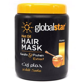 Globalstar Protein& Keratin Extract Honey Hair Mask 1000ml - Awarid UAE