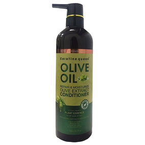 Keratine Queen Olive Oil Repairing & Moisturizing Conditioner 750ml - Awarid UAE