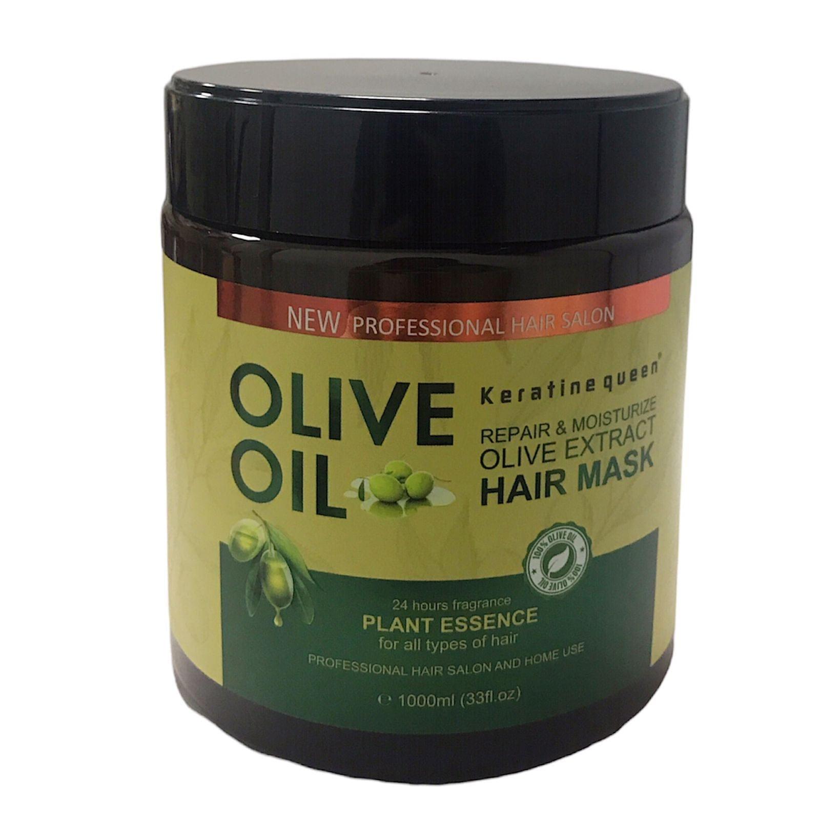 Keratine Queen Olive Oil Repairing & Moisturizing Hair Mask 1000ml