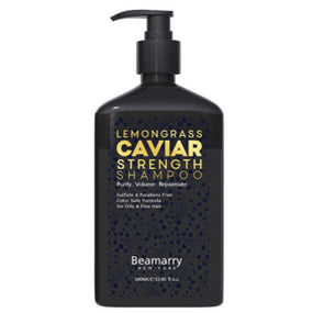 Beamarry Lemongrass Caviar Strength Shampoo 380ml - Awarid UAE