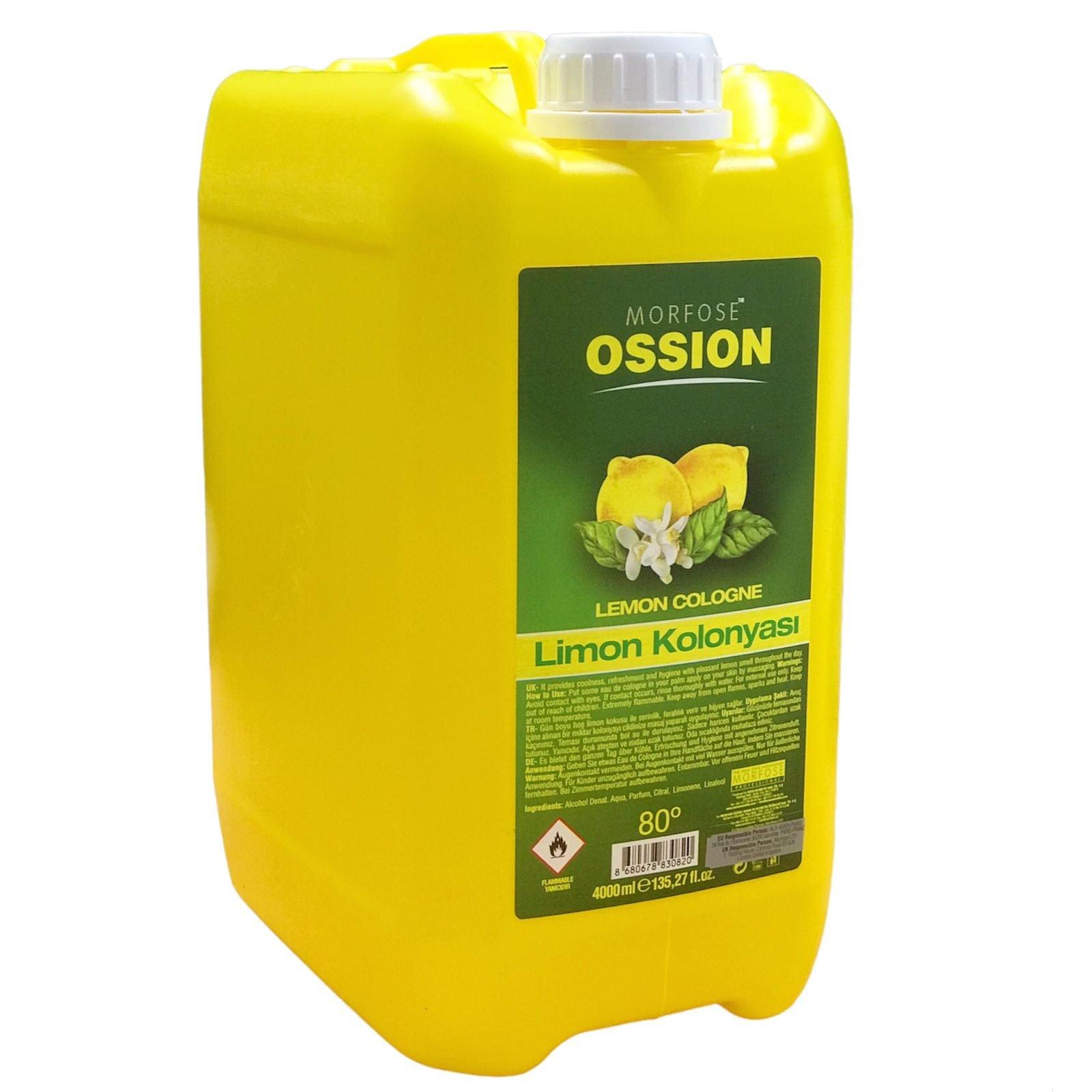 Morfose Ossion Lemon Cologne 4000ml