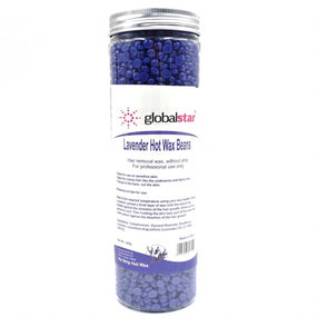 Globalstar Pellet Hard Wax Beans Lavender - 400g - Awarid UAE