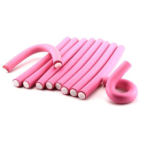 Globalstar Flexible Styling Rollers Pink 1cm 10pcs PU26922 - Awarid UAE