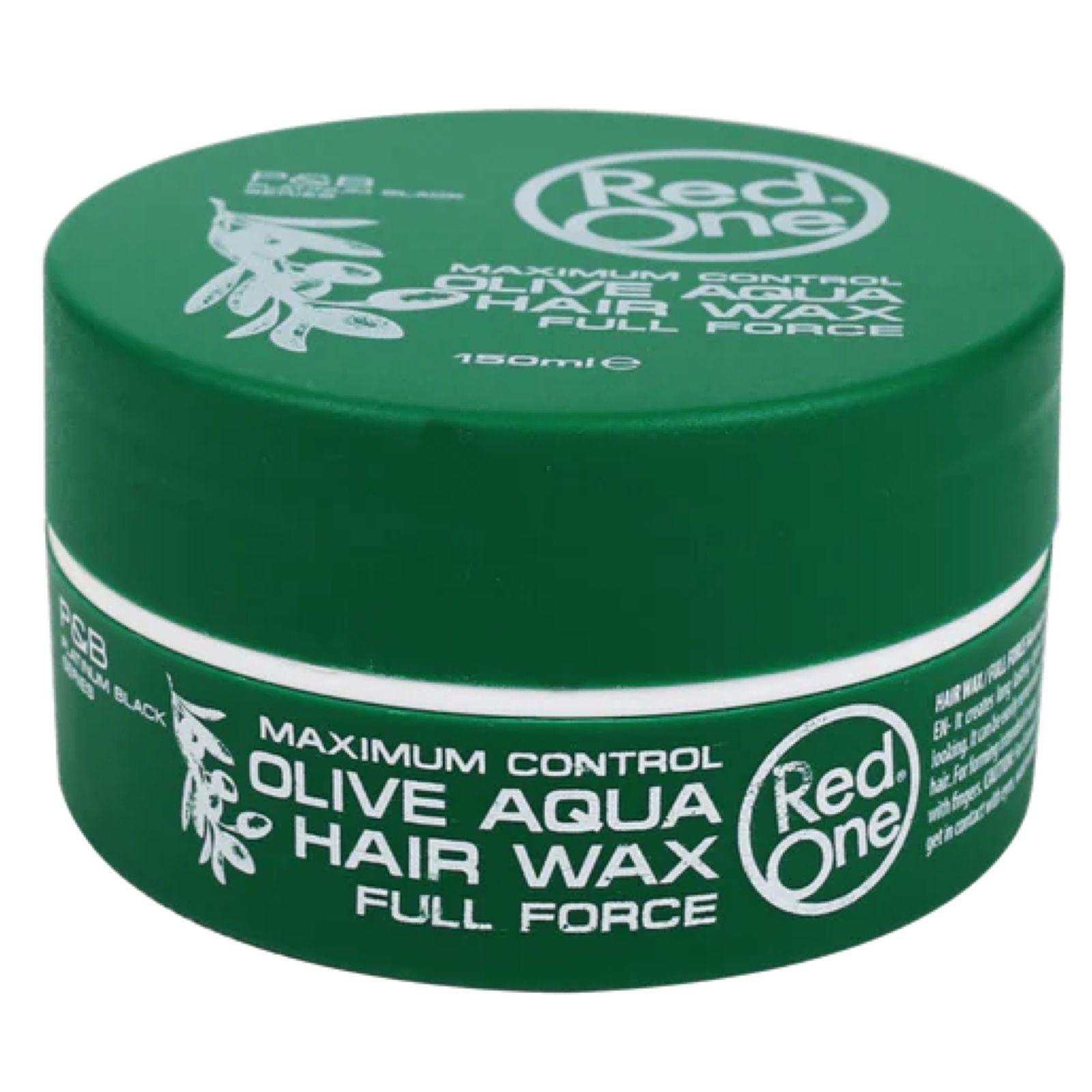 RedOne Olive Aqua Hair Gel Wax Full Force 150ml
