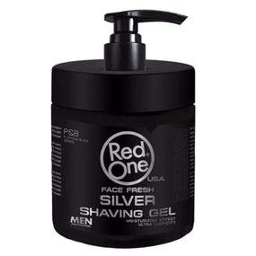 RedOne Face Fresh Shaving Gel Silver 1000ml - Awarid UAE