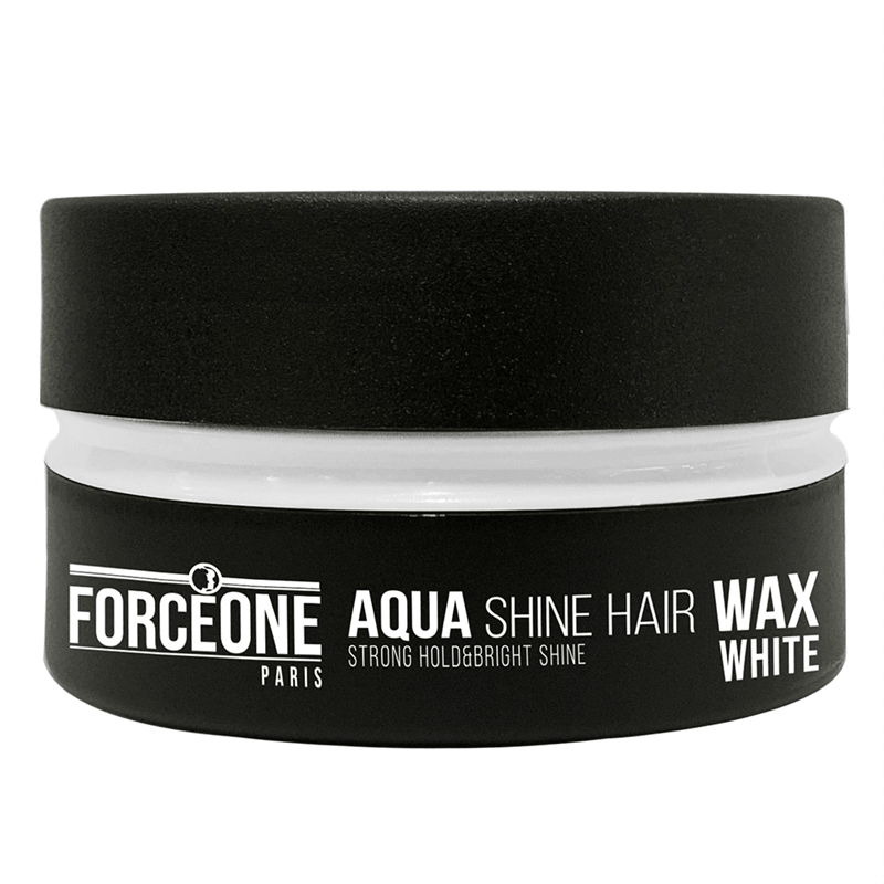 ForceOne Aqua Shine Hair Wax White 150ml - Awarid UAE