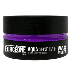 ForceOne Aqua Shine Hair Wax Violet 150ml - Awarid UAE